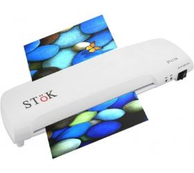 Stok SToK Fully Automatic / A4 Laminator with Jam Release Button | Supports Hot & Cold Lamination 10 inch Lamination Machine image